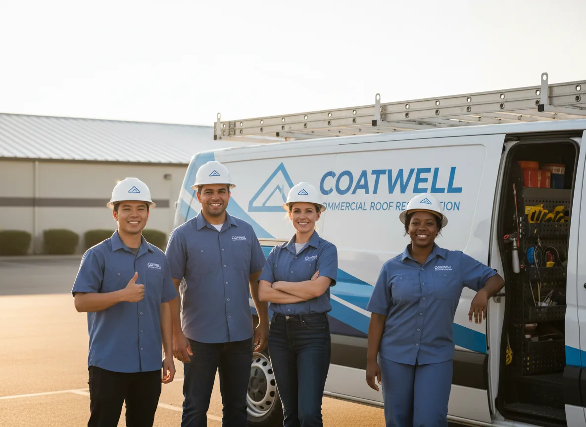 Commercial roof coating company in Sycamore, KS